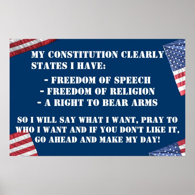 CONSTITUTIONAL RIGHTS POSTER (Front)
