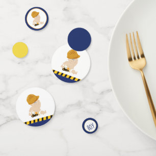 Construction Baby Shower Confetti Decorations