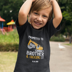 Construction Big Brother Digging It v2 Kid Toddler T-Shirt