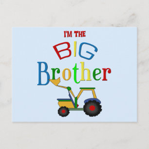 Construction Big Brother Gifts Postcard