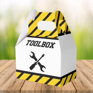 Construction Birthday Party Favour Box