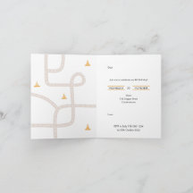 Construction Birthday Party Invitation