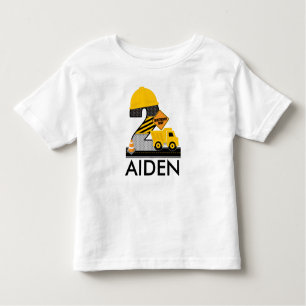 Construction Birthday Shirt, Age 2 Reglan Toddler T-Shirt