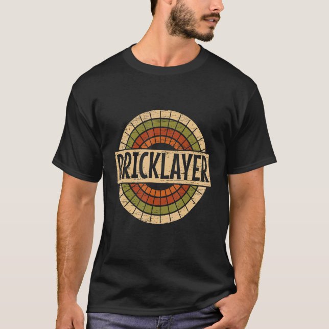 Construction Brickaying Job Profession Bricklayer  T-Shirt (Front)