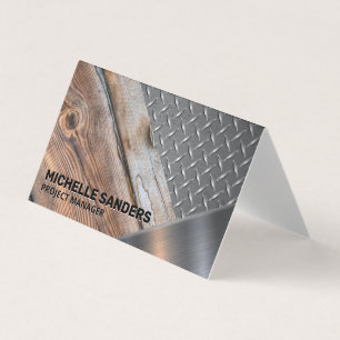 Construction Building Material Business Card