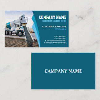 Construction Business Card (Concretes)
