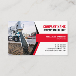 Construction Business Card (Concretes)