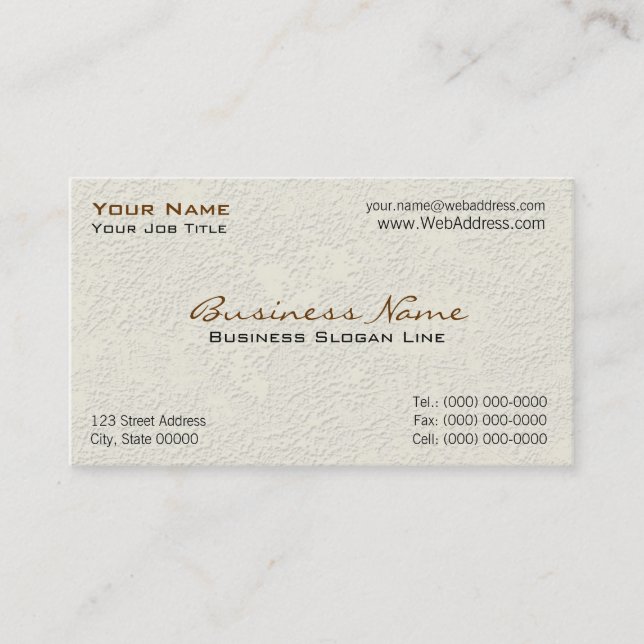 Construction Business Cards (Front)