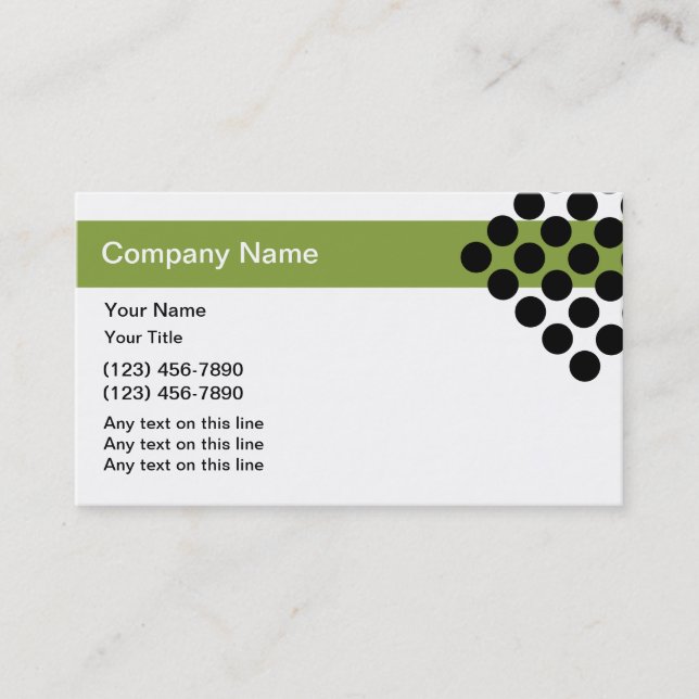 Construction Business Cards (Front)