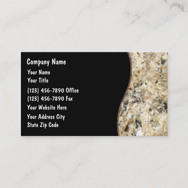 Construction Business Cards (Front)