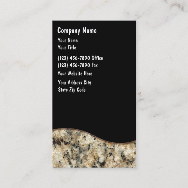 Construction Business Cards (Front)