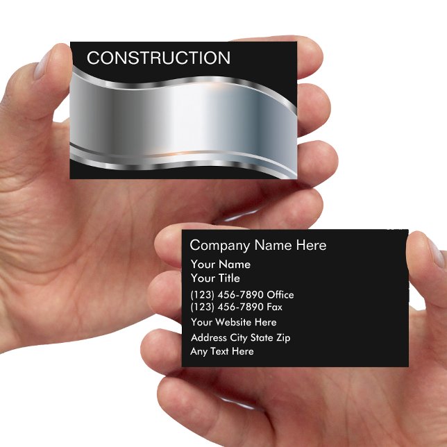 Construction Business Cards (Creator Uploaded)