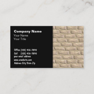 Construction Business Cards