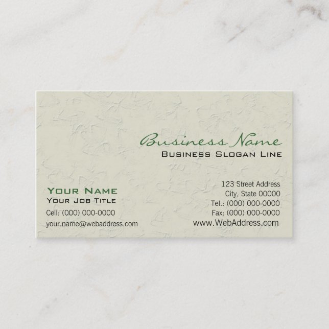 Construction Business Cards (Front)