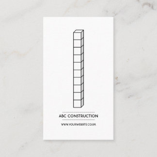 Construction Company Business Card v2