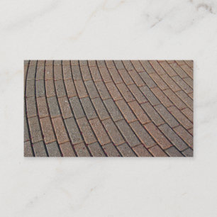 Construction Contractor Driveway Business Card 2