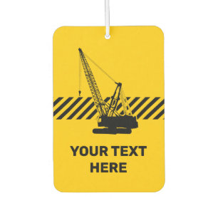 Construction Crane Car Air Freshener