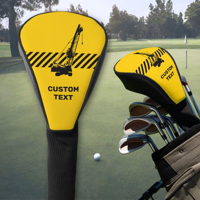 Construction Crane Golf Head Cover (Creator Uploaded)