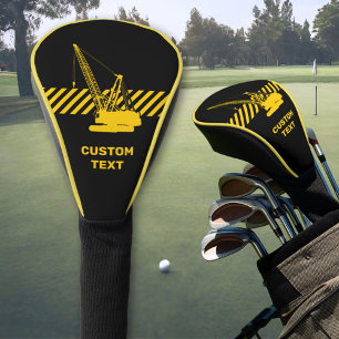 Construction Crane Golf Head Cover