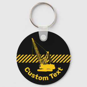 Construction Crane Keychain