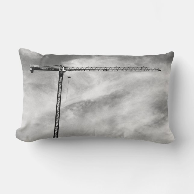 Construction Crane Lumbar Cushion (Front)