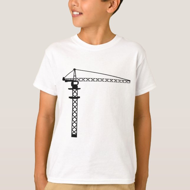 Construction Crane T-Shirt (Front)