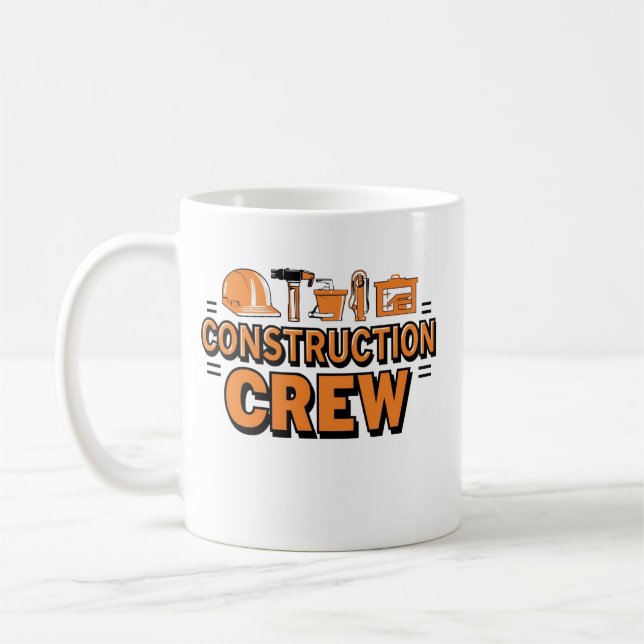 Construction Crew Coffee Mug (Left)