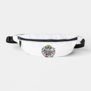 Construction Dad of the Birthday Boy Shirt Design_ Bum Bags