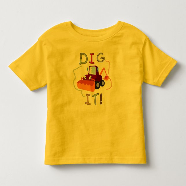 Construction Dig It T-shirts and Gifts (Front)