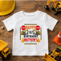 Construction Dump Truck 1st Birthday Party