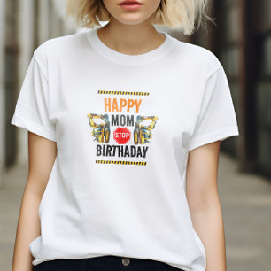 Construction Dump Truck 1st Birthday Party T-Shirt