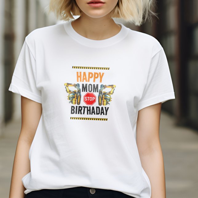 Construction Dump Truck 1st Birthday Party T-Shirt (Creator Uploaded)