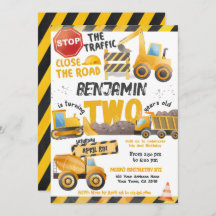 Construction, Dump Truck 2nd Birthday