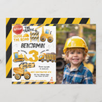 Construction, Dump Truck 3rd Birthday