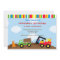 Construction Dump truck Birthday Party Invitations