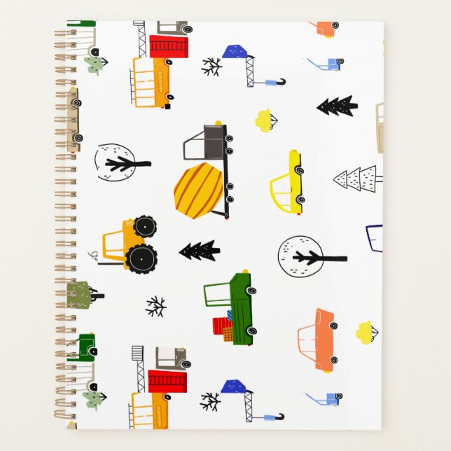 Construction Dump Truck Planner (Front)