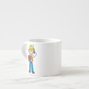 Construction Foreman T-shirts and Gifts Espresso Cup