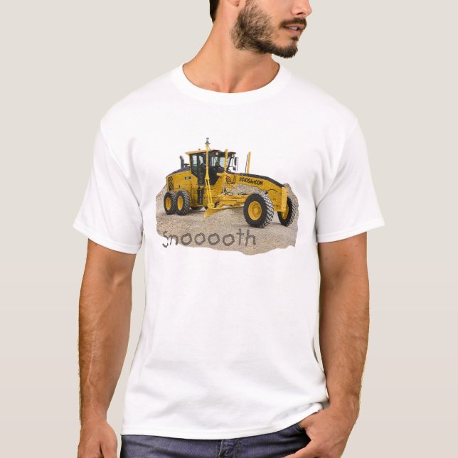 Construction grader Smooth T-Shirt (Front)
