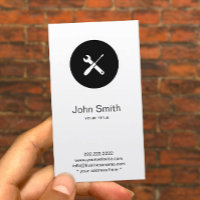Construction Handyman Plumber Minimalist