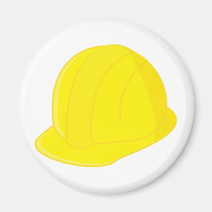 Construction Hat Magnet