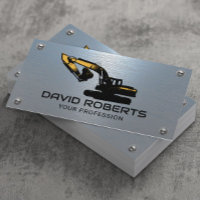 Construction Heavy Equipment Operator Blue Metal