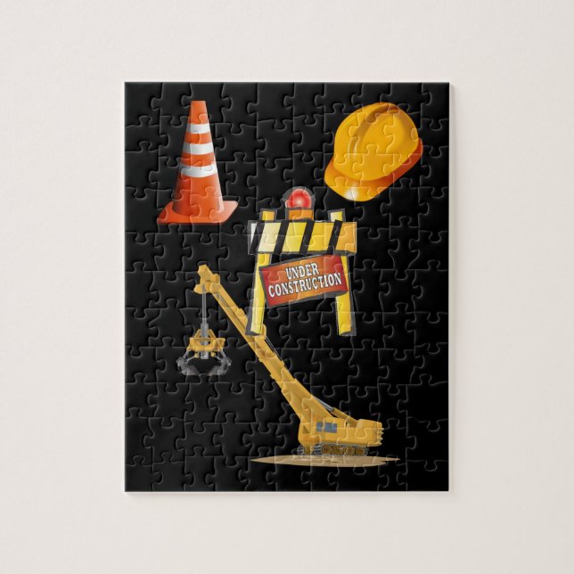 Construction Jigsaw Puzzle (Vertical)
