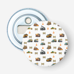Construction machinery bottle opener
