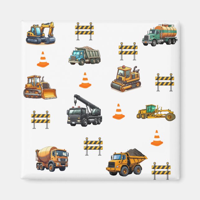 Construction machinery  magnet (Front)