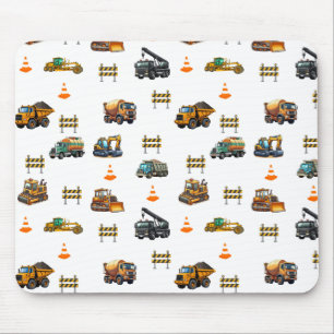 Construction machinery mouse pad