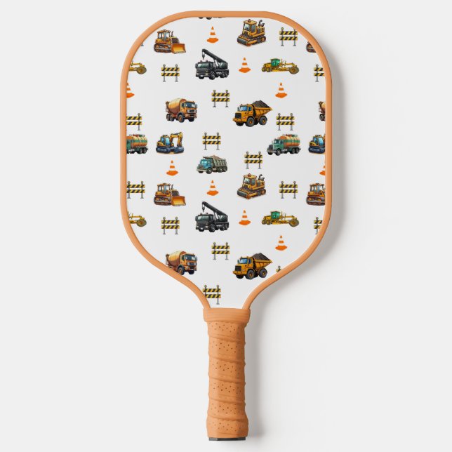 Construction machinery  pickleball paddle (Front)