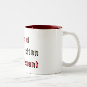 Construction Management Two-Tone Coffee Mug