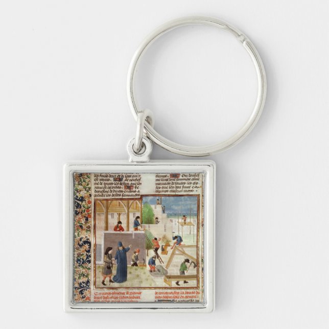 Construction of a House Key Ring (Front)