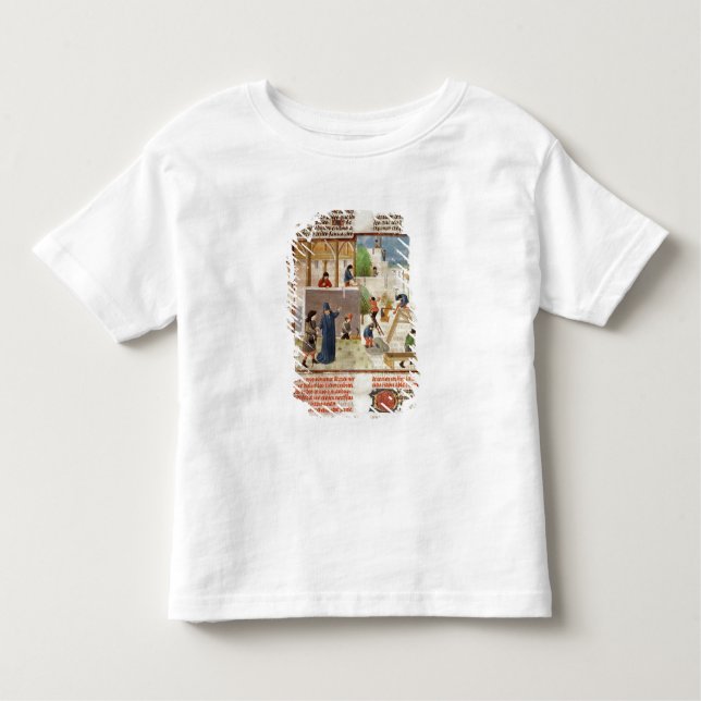Construction of a House Toddler T-Shirt (Front)