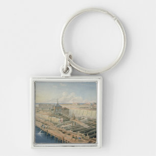 Construction of Docks Key Ring